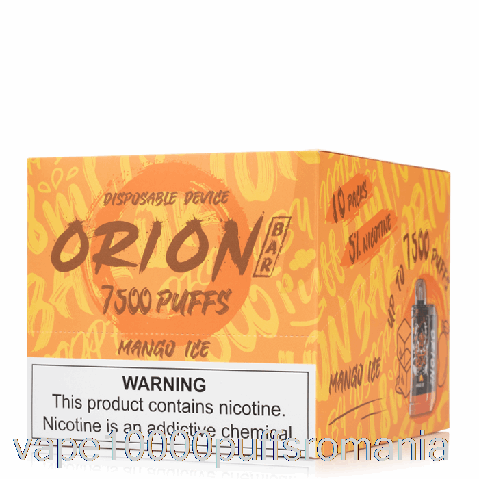 Vape Romania [10-pack] Lost Vape Orion Bar 7500 De Unică Folosință